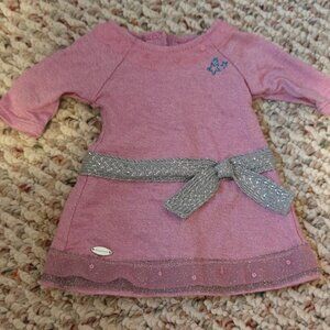 American Girl pink dress meet outfit